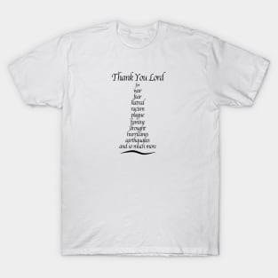 Thank You Lord T-Shirt